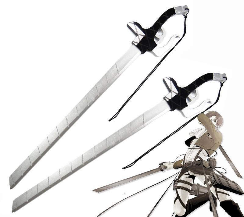Anime Attack on Titan Shingeki No Kyojin Eren Yeager ڽ ǰ Wooden Sword Weapons Gun Handle Ʈ ҵ ҷ